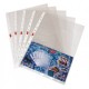Set 100 Folii Protectie Documente A4 DACO, Margine Multiperforata pentru Arhivare, Set Folii Protectoare, Folii de Protectie Coli, Folie de Protectie pentru Coala A4, Set Folii de Protectie Foi A4