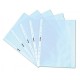 Set 100 Folii Protectie Documente A4, Margine Multiperforata pentru Arhivare, Set Folii Protectoare, Folii Protectie A4, Folie Protectie pentru Indosariere, Folie de Protectie pentru Coala A4, Set Folii de Protectie Foi A4
