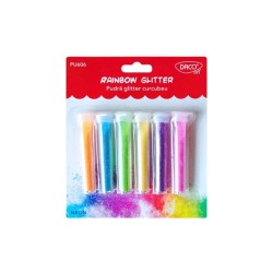 Set 6 Glitter Pudra DACO, 36 g, 6 Culori Diferite, Glitter, Glitter DACO, Pudra Glitter, Sclipiciuri, Sclipici Pulbere Colorate, Pulbere Colorat Glitter, Sclipici Colorat Pentru Craft, Glitter