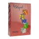 Hartie Cartonata A4 220 FAVINI, Rosu Rubin, 250 Coli/Top, 160 g/m², 210x297 mm, Carton Colorat, Carton Colorat A4, Hartie Cartonata Colorata, Hartie A4 Colorata, Coli A4 Colorate, Top Hartie Cartonata, Foi Cartonate A4, Hartie Cartonata Rosie