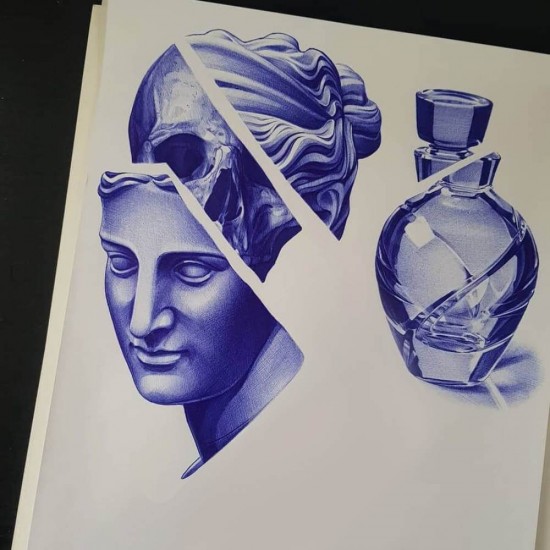 Pix Inoxcrom Wall Street Rayas, Mina 0.6 mm, Tip Parker, Corp Negru cu Ornamente, Pix Clasic, Pixuri Clasice, Pix Albastru, Pixuri Albastre, Pix cu Bila, Pix cu Pasta Albastra, Pixuri Scriere, Pix Cerneala Albastra, Pixuri Cerneala Albastra