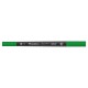 Pix Liner cu Doua Capete Daco Pensuliner, Varf Metalic 0.4 mm si Varf Tip Pensula, Verde, Pixuri Linere, Linere Daco, Pix cu Doua Capete, Pixuri Doua Capete, Liner Subtire, Liner 0.4 mm, Liner Verde, Pix Verde, Pixuri Verzi