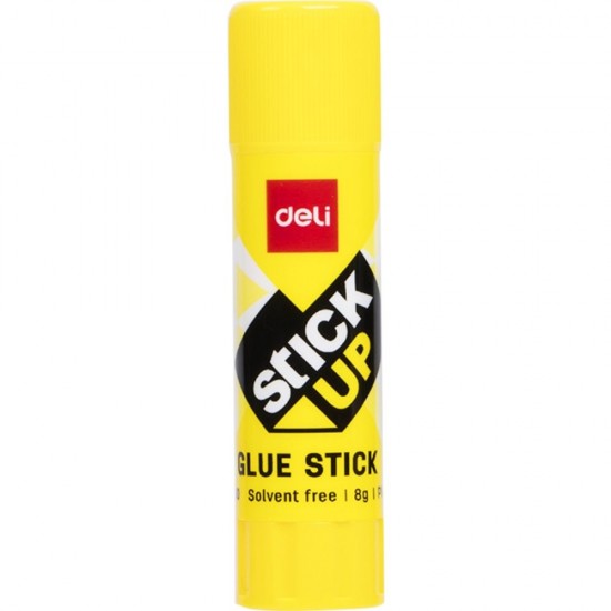 Lipici Solid Hartie 8 g, Deli Stick Up, Lavabil, Uscare Rapida, Lipici pentru Uz Scolar, Lipici Scoala, Lipici Solid Mic, Lipici Stick Solid, Lipici pentru Craft, Lipici Solid cu Uscare Rapida, Lipici Solid Rezistent