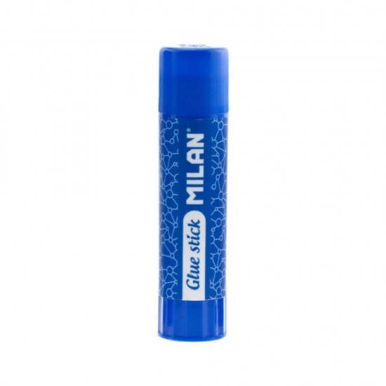 Lipici Solid Tip Stick MILAN, 21 g, Albastru, Lipici pentru Uz Scolar, Lipici Scoala Solid, Lipici Scoala, Lipici Poze Milan, Lipici Solid Stick, Lipici pentru Craft