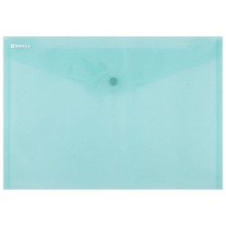 Set 12 Mape din Plastic A4 DONAU cu Capsa si Clapeta in V, 330x235 mm, Polipropilena 180 Mic, Culoare Verde, Mapa pentru Documente, Mapa pentru Organizat, Mapa pentru Depozitat