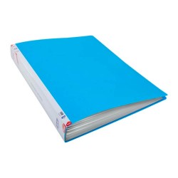 Mapa Prezentare A4 Noki, 80 Folii, Coperta Polipropilena, Albastru, Mapa in Format A4 pentru Prezentare, Mapa Noki Colorata Prezentare, Mapa Prezentare Calitativa