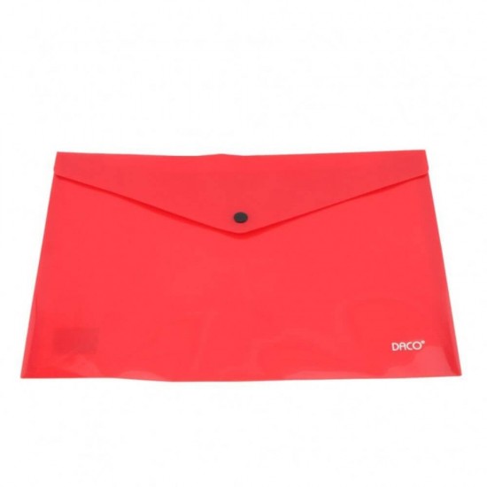 Mapa Plic Plastic A5 DACO, Inchidere cu Capsa, 200 MIC, Rosie, Mape din Plastic, Mapa cu Capsa, Mape Scolari, Mape pentru Acte, Mape Arhivare Documente, Mapa Plastic cu Capsa, Dosar Mapa Plastic, Dosar Documente