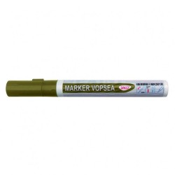 Marker DACO Vopsea Aurie, Varf 1-2 mm, Marker, Marker Auriu, Markere Auriu, Marker cu Vopsea Aurie, Marker Auriu pe Baza de Alcool, Set Markere Aurii, Marker Auriu pentru Scoala, Marker pentru Scoala, Marker Scoala, Accesorii Scoala