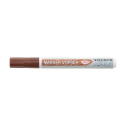 Marker DACO Vopsea Maro Deschis, Varf 1-2 mm, Marker, Marker Maro, Markere Maro, Marker cu Vopsea Maro, Marker Maro pe Baza de Alcool, Set Markere Maro, Marker Maro pentru Scoala, Marker pentru Scoala, Marker Scoala, Accesorii Scoala
