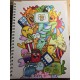 Marker Permanent pentru CD si DVD Daco, Doua Capete, Mov, Marker CD, Marker Doua Capete, Marker Doua Varfuri, Marker DVD, Marker pentru CD, Markere Colorate, Marker Maro, Marker Permanent, Marker CD Permanent, Markere Permanente, Markere pentru DVD