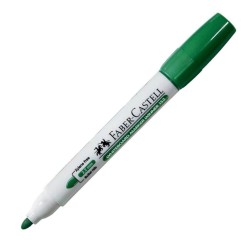 Marker Tabla Magnetica Faber-Castell Winner 152, Varf Rotund  2.2 mm, Culoare Verde, Marker Whiteboard, Markere Verzi Whiteboard, Markere cu Varf Rotund pentru Tabla Magnetica, Markere Varf Rotund Whiteboard, Markere Whiteboard Faber-Castell