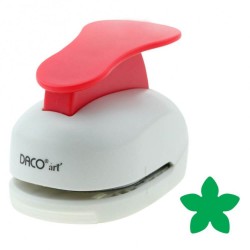 Perforator DACO Hobby, Model Floare, Plastic/Metal, Perforare 5 cm, Multicolor, Perforatoare Lucru Manual, Perforator Floare, Perforator Activitati Creative, Perforator pentru Felicitari si Invitatii, Perforatoare cu Model