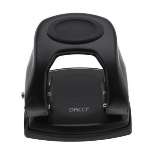 Perforator DACO 30 Coli, Negru, Perforator de Hartie, Perforatoare Manuale pentru Birou, Perforatoare pentru Hartie, Perforator Hartie cu Doua Perforatii, Perforator cu Doua Gauri, Perforatoare de Birou cu Doua Perforatii
