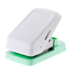 Perforator Complex Daco Hobby, Diametru Perforare 5.08 cm, Model Brad, Metal, Alb, Perforator cu Model, Perforator Hartie, Perforatoare cu Modele, Perforatoare Hartie, Perforator Model Brad, Perforator Metalic, Perforatoare de Hartie