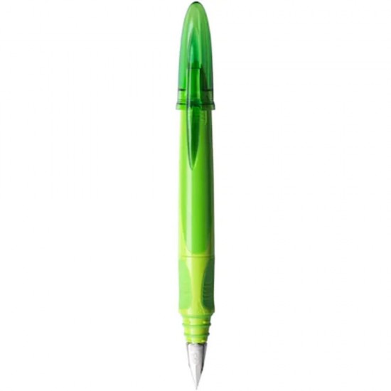 Stilou Plastic BIC Easy Clic, Rezerva Standard, Corp Verde, Patron Cerneala Inclus, Stilouri cu Rezerva Standard, Stilouri Scoala BIC Easy Clic, Stilouri Scoala cu Rezerva, Stilouri BIC cu Rezerva, Stilou pentru Scoala, Instrumente de Scris