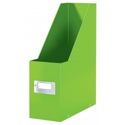 Suport Vertical Documente A4 din Carton Laminat Leitz Click and Store, Verde, Suport pentru Documente Leitz, Suport Hartii Colorat, Suport in Format A4 pentru Documente, Suport Vertical A4 Birou, Suport A4 Vertical Scoala, Suport Documente Verde