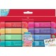 Set 8 Textmarkere Faber – Castell 1546, Diverse Culori Pastel, Ambalate in Cutie de Carton, Rechizite Scolare, Textmarkere Pigmentate, Accesorii pentru Birou, Markere Pastelate Scoala, Textmarkere Colorate
