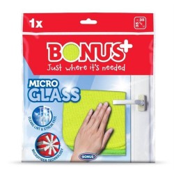 Laveta Microfibra BONUS pentru Geam, 35x35 cm, Galbena, Laveta Microfibra, Laveta pentru Geamuri, Lavete pentru Geamuri, Laveta de Bucatarie, Laveta pentru Baie, Laveta pentru Curatenie, Laveta Tacamuri