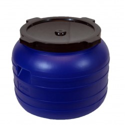 Bidon cu Filet STERK, Capacitate 100 L, Dimensiune 52 x 45 cm, Albastru, Bidon Plastic, Bidon STERK, Bidon Mare, Bidon Apa, Bidon de Plastic, Bidon cu Filet, Bidon din Plastic cu Filet