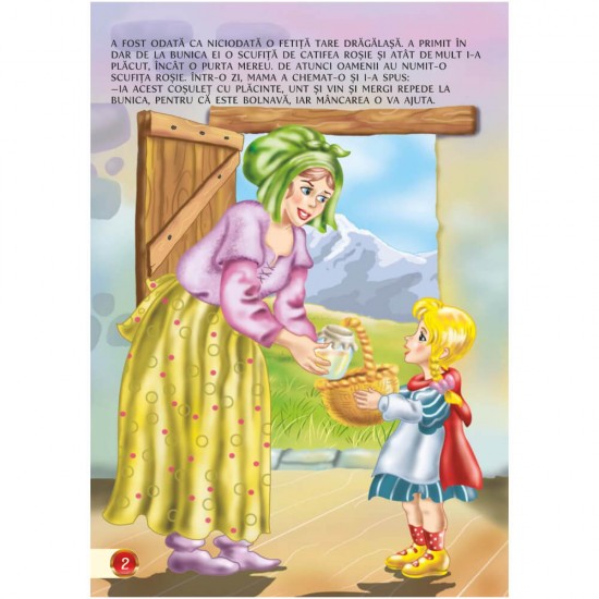 Scufita Rosie, Povesti cu Ilustratii A4