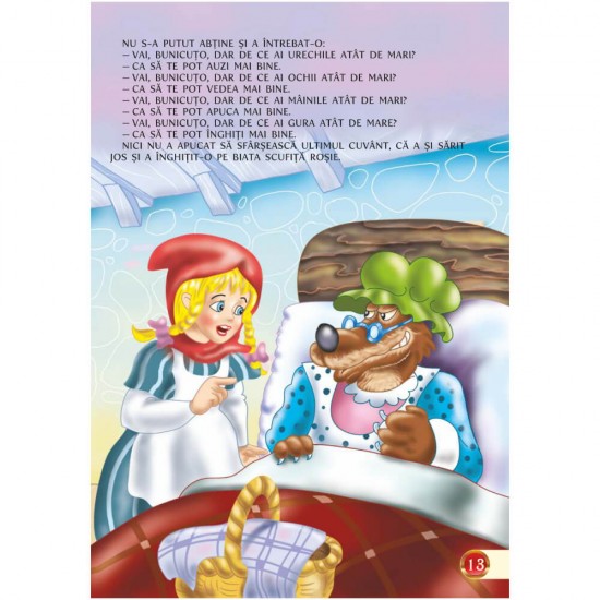 Scufita Rosie, Povesti cu Ilustratii A4