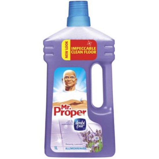 Detergent Lichid Multisuprafete Mr. Proper, 1000 ml, Parfum de Levantica, Detergent Lichid pentru Multisuprafete, Solutie pentru Faianta, Detergent Lichid pentru Gresie, Solutie Universala de Curatat