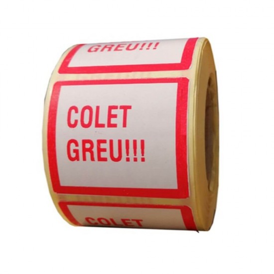 Etichete Autoadezive Personalizate, 40x46 mm, 600 Etichete/Rola, Tipar 1 Culoare, Etichete Autoadezive Imprimate, Etichete Personalizate, Etichete Albe Personalizate, Etichete Personalizate pentru Produse, Etichete din Hartie Personalizate