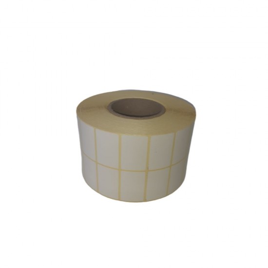 Etichete Neimprimante in Rola, 50X32mm, 8580 Etc/Rola, Autocolant Semilucios, Etichete pe Rola, Etichete Autocolante, Etichete Doua Randuri, Etichete Semilucioase, Etichete Termice 