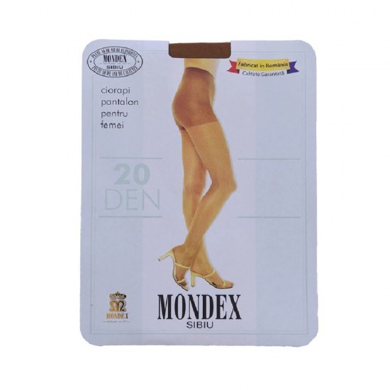 Dres Pantalon Mondex pentru Dama, Maro, Marimea 2, 20 Den, Poliamida, Dres Pantalon pentru Dama, Dres Pantalon pentru Femei, Dres Pantalon Maro, Pereche Dres Pantalon Maro pentru Femei