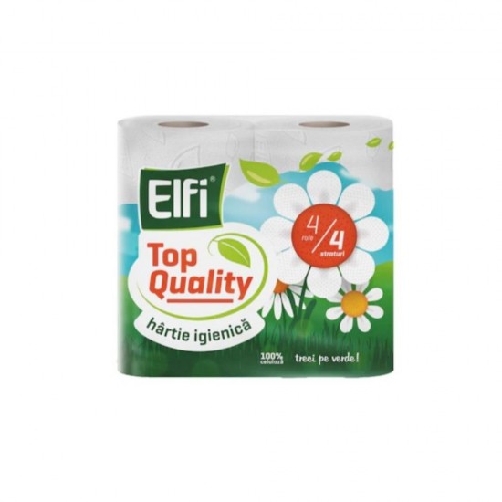 Hartie Igienica Elfi Top Quality, 4 Role/Bax, 4 Straturi, Hartie 4 Straturi, Hartie Igienica de Toaleta, Hartie Igienica 4 Straturi, Hartie Elfi, Bax de Hartie Igienica, Hartie Igienica Bax, Hartie Igienica Top Quality