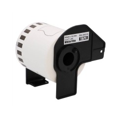 Ribon i-Aicon Brother DK22212, Negru pe Banda Alba, 62mm x 15m, Ribon Compatibil Brother DK22212 Black on White Tape, Ribon Negru pe Banda Alba Compatibil Brother DK 22212, Ribon Compatibil Brother DK22212