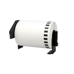 Ribon i-Aicon Brother DK22243, Negru pe Banda Alba, 102mm x 30m, Ribon Compatibil Brother DK22243 Black on White Tape, Ribon Negru pe Banda Alba Compatibil Brother DK 22243, Ribon Compatibil Brother DK22243