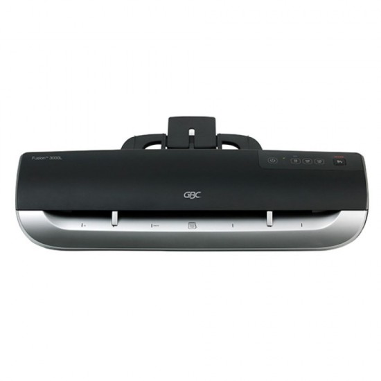 Aparat de Laminat GBC Fusion 3000L, A3, Folie 80-125 microni, Timp Incalzire 1.5 min, Viteza Laminare 30 sec, Culoare Neagra, Masina de Laminat, Laminator pentru Documente A3