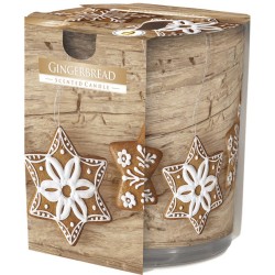Lumanare Parfumata in Pahar de Sticla Aura Gingerbread, Parfum Turta Dulce, Lumanare Pahar de Sticla, Lumanare Aura, Lumanare Pahar de Sticla Aura, Lumanare Aromatica, Lumanare Decorativa, Lumanare Parfumata Decorativa