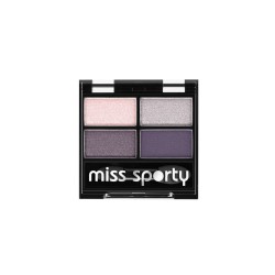 Fard de Pleoape Miss Sporty, Studio Color Quattro, 402 Smoky Green Eyes 5 g, Fard Miss Sporty, Farduri de Pleoape, Fard pentru Pleoape, Fard de Ochi, Farduri pentru Ochi, Farduri Miss Sporty