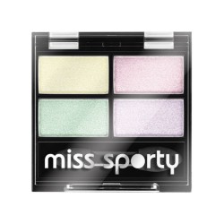 Fard de Pleoape Miss Sporty, Studio Color Quattro, 416 Unicorn Swag, 5 g, Fard Miss Sporty, Farduri de Pleoape, Fard pentru Pleoape, Fard de Ochi, Farduri pentru Ochi