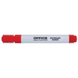 Set 12 Markere Whiteboard Varf Rotund de1-3 mm, Rosu, Markere Tabla, Accesorii Tabla Scolara, Instrumente de Scris, Accesorii pentru Prezentare