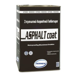Hidroizolatie Beton Hermes Asphalt Coat, 19 kg, Invelis Asfalt, Emulsie Bituminoasa de Impermeabilizare cu Agenti de Umplere, Hidroizlotatie Bituminoasa, Hidroizolatie pe Baza de Bitum, Solutie Impermeabilizare Beton