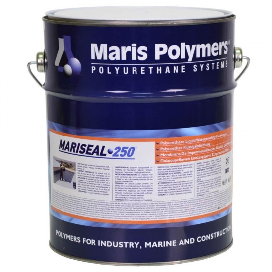 Invelis Poliuretanic Monocomponent MARIS POLYMERS 6 Kg, Mariseal 250, Membrana Hidroizolanta, Gri, Membrana Poliuretanica pentru Hidroizolatii, Invelis Hidroizolant pentru Acoperis, Membrana Poliuretanica pentru Hidroizolatii