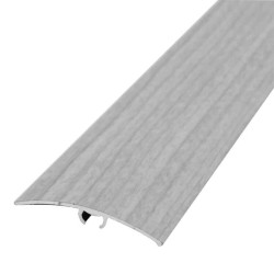 Profil Trecere Aluminiu, 30mm x 2.7m, Frasin Gri, Functie Dubla, Model 3047, Profil Trecere, Profil pentru Trecere, Profil Trecere Pardoseli, Profil Trecere Podele, Profil Trecere Pardoseala, Profil Trecere Podea, Profil pentru Podea