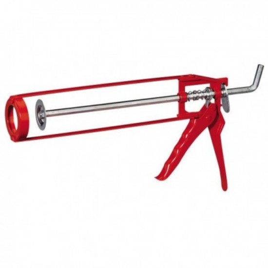 Pistol cu Ghidaj pentru Silicon, 310 ml,  Fabricat din Otel Sudat, Pistol pentru Silicon Sentosa, Pistol Silicon Ieftin, Materiale Constructii, Unelte si Scule