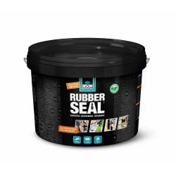 Hidroizolatie BISON Rubber Seal, 2.5 L, Bitum Modificat cu Polimeri si Cauciuc, Solutie Hidroizolanta Bison pe Baza de Bitum, Solutie pentru Etansare, Solutie Etansat, Hidroizolatii Bison, Solutii Hidroizolante, Solutie Universala pentru Hidroizolare
