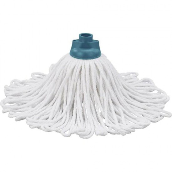 Rezerva Mop din Bumbac MONTELI, 200 g, Culoare Alba, Rezerve Mop, Rezerve Mopuri Clasice, Rezerve pentru Mop Clasic, Rezerve de Bumbac pentru Mop Clasic, Rezerva pentru Mop Clasic, Accesorii Curatenie, Accesorii Menaj