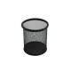 Suport Birou Cilindric ECADA, 9x10 cm, Plasa Metalica, Negru, Suport pentru Pixuri, Suport pentru Pensule, Suport pentru Creioane, Suport pentru Markere, Suport Pixuri Birou, Organizator Pixuri, Suport Instrumente de Scris Birou