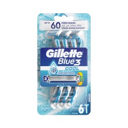 Aparat de Ras Gillette Blue 3 Cool, 3 Lame, 6 Buc/Set, Aparat de Ras, Aparat de Ras cu 3 Lame, Aparat de Ras 3 Lame Gillette, Gillette Aparat de Ras, Aparat de Ras Clasic, Aparat de Ras cu Lame, Aparat de Ras pentru Barbati