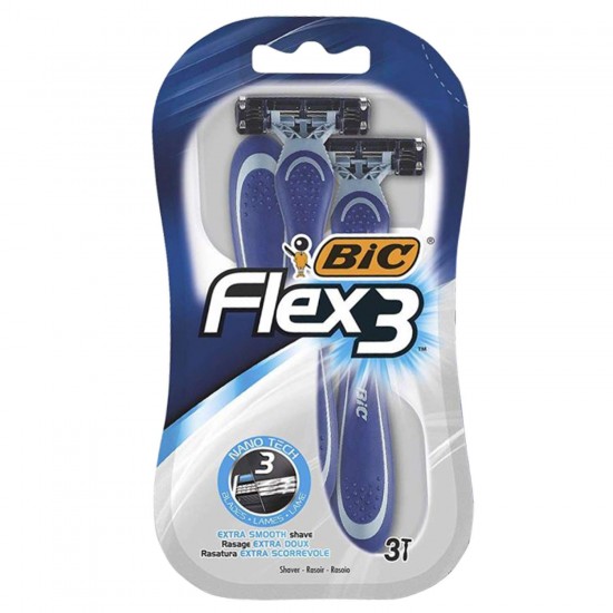 Set 3 Aparate de ras BIC Flex 3 cu 3 Lame, Lame de Barbierit, Lame pentru Ras, Aparat pentru Ras, Aparat pentru Barbierit, BIC pentru Ras, BIC pentru Barbierit