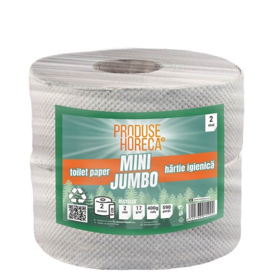 Hartie Igienica Mini Jumbo Natur PH, 2 Role/Set, 2 Straturi, Hartie Igienica WC, Hartie Igienica Horeca, Hartie Igienica Horeca Mini Jumbo, Hartie Igienica Mini, Hartie Igienica Natur, Hartie Igienica Natur Horeca