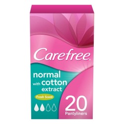 Absorbante Zilnice Carefree Panty Liners Cotton, 20 Buc/Set, Absorbante de Zi, Tampoane Zilnice, Absorbante de Zi Carefree Panty Liners Cotton, Tampoane Zilnice Carefree, Set Absorbante Zilnice, Pachet Absorbante de Zi