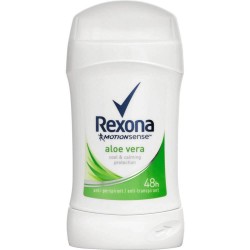 Deodorant Stick REXONA Aloe Vera, 40 ml, Protectie 48h, Deodorant Solid, Deodorante Solide, Deodorant Solid Femei, Deodorant Crema, Deodorant Stick Solid, Deodorant Femei, Deodorante Femei, Antiperspirante Femei, Antiperspirant Femei