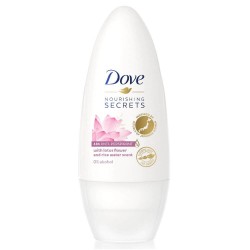 Deodorant Roll On Femei, 48h, 50 ml, Dove Nourishing Secrets Lotus Flower and Rice Water, Deodorant Anti-Perspirant Roll On Dove, Deodorant Roll On Dove Nourishing Secrets Lotus Flower and Rice Water, Deodorante Roll On Dove